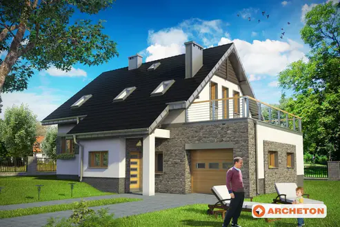 Проект дома Скарабей Прима